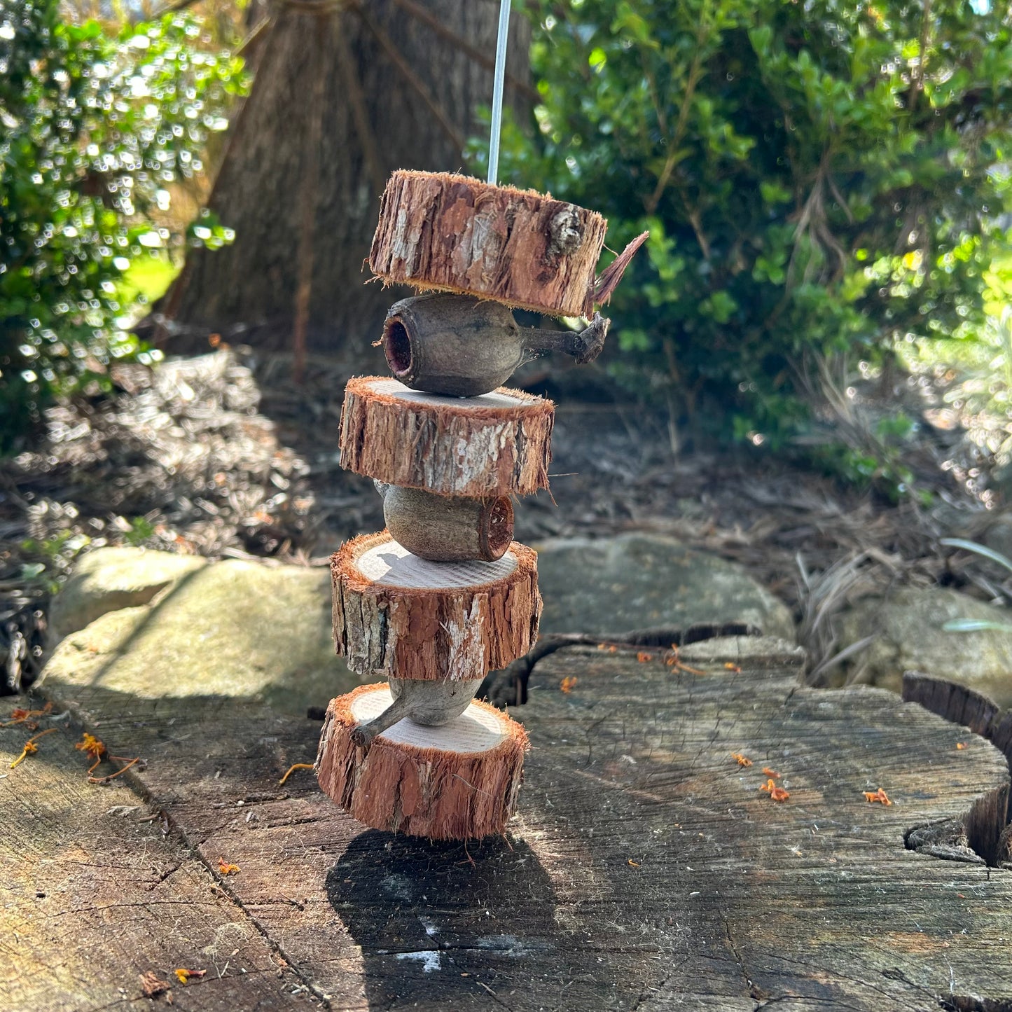 Natural Bird Toy Kebab Small
