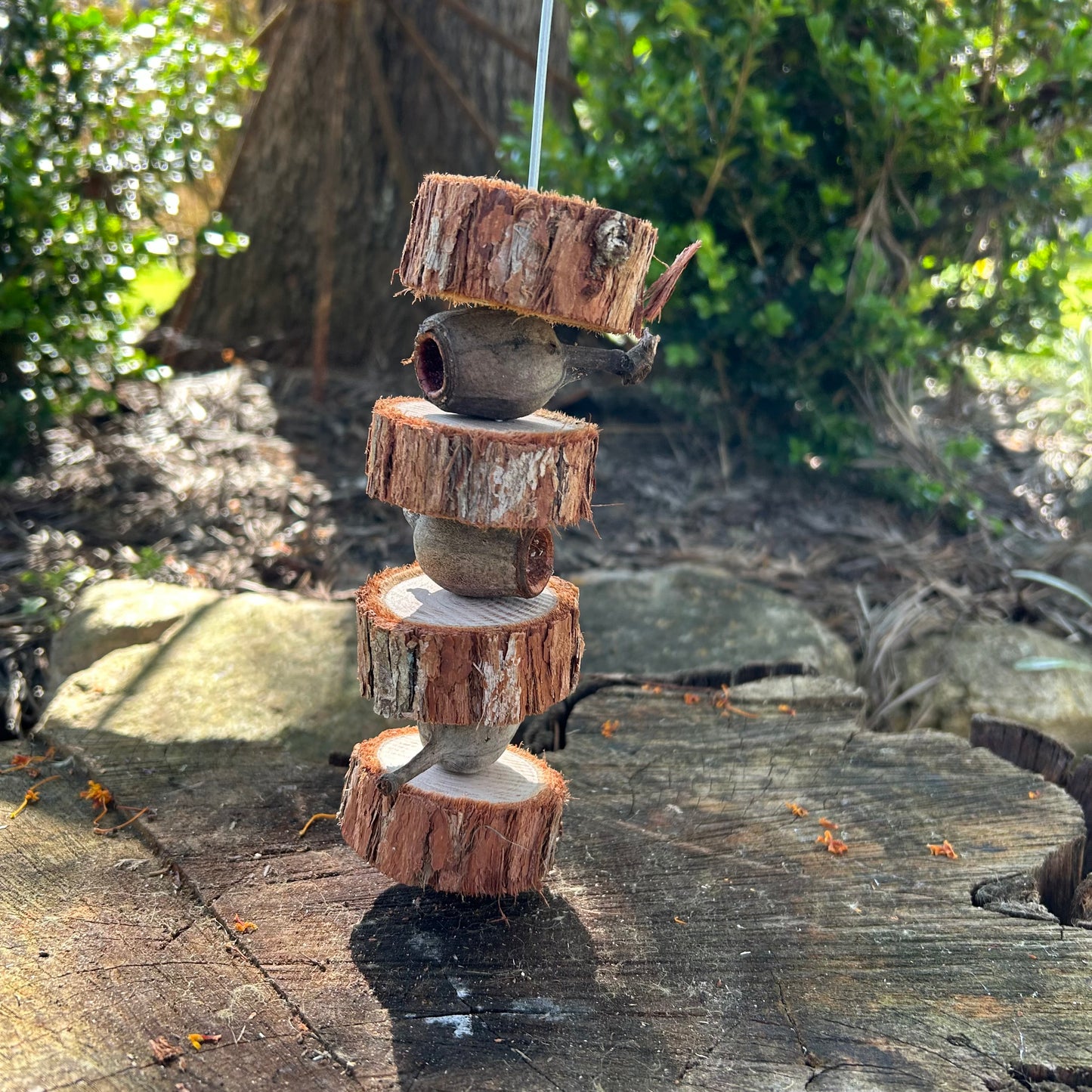 Natural Bird Toy Kebab Small