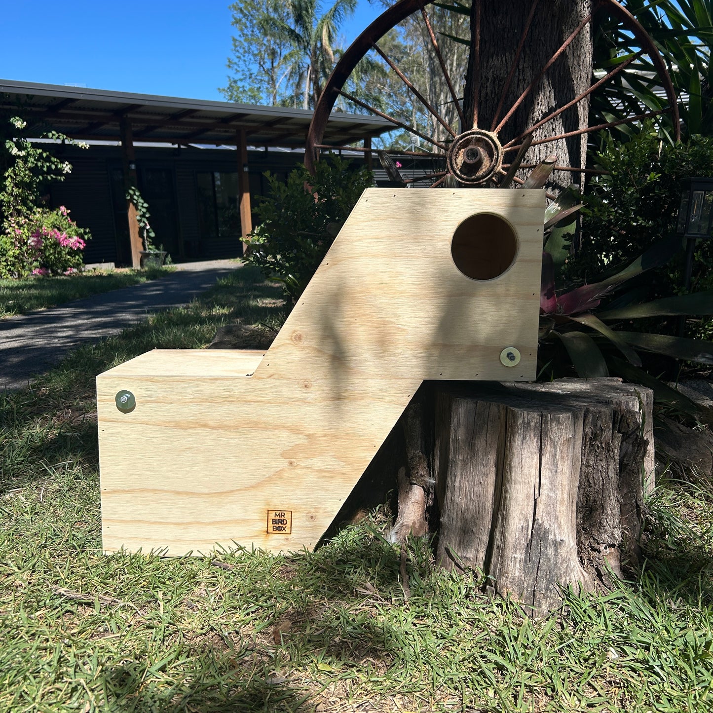 Parrot nest box Z-shape large
