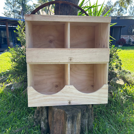 Pigeon Chicken Nest Box Double
