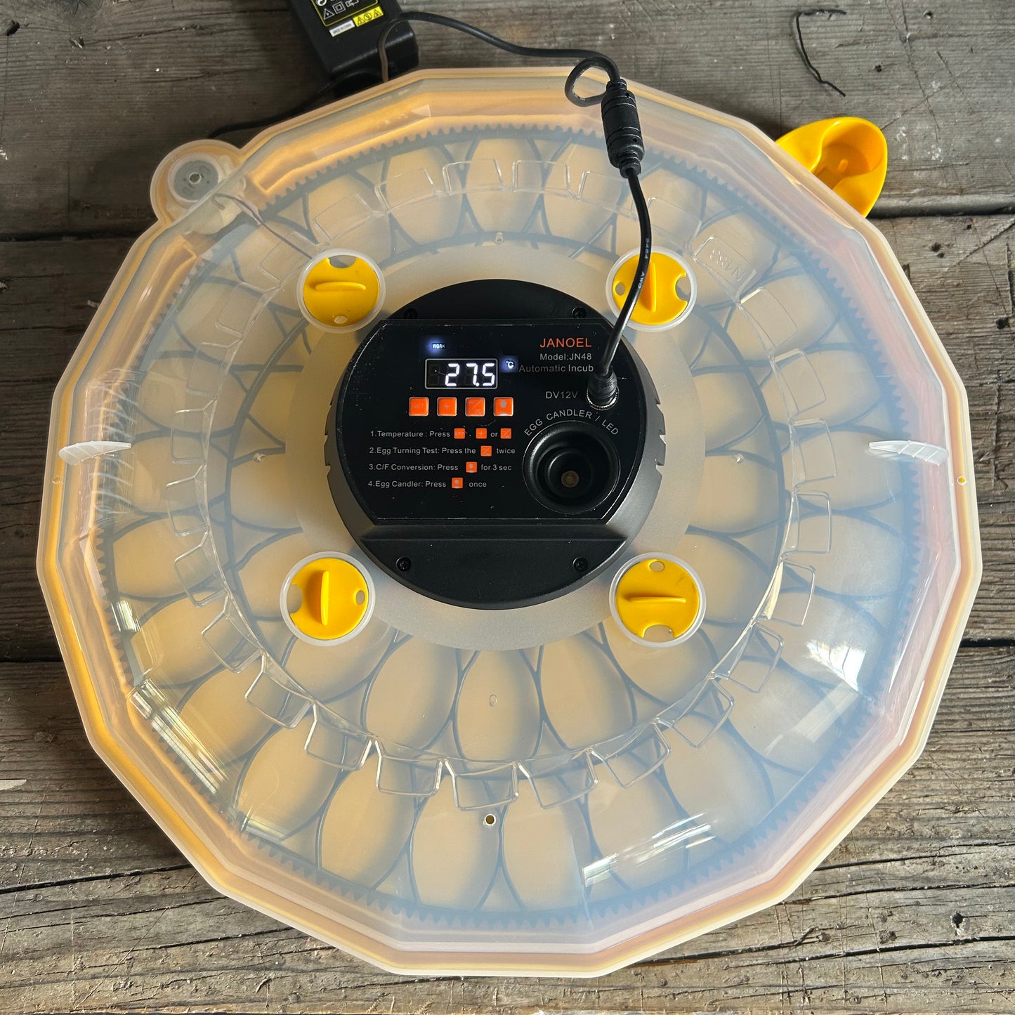 Incubator 48 Egg Auto Humidity And Rotate