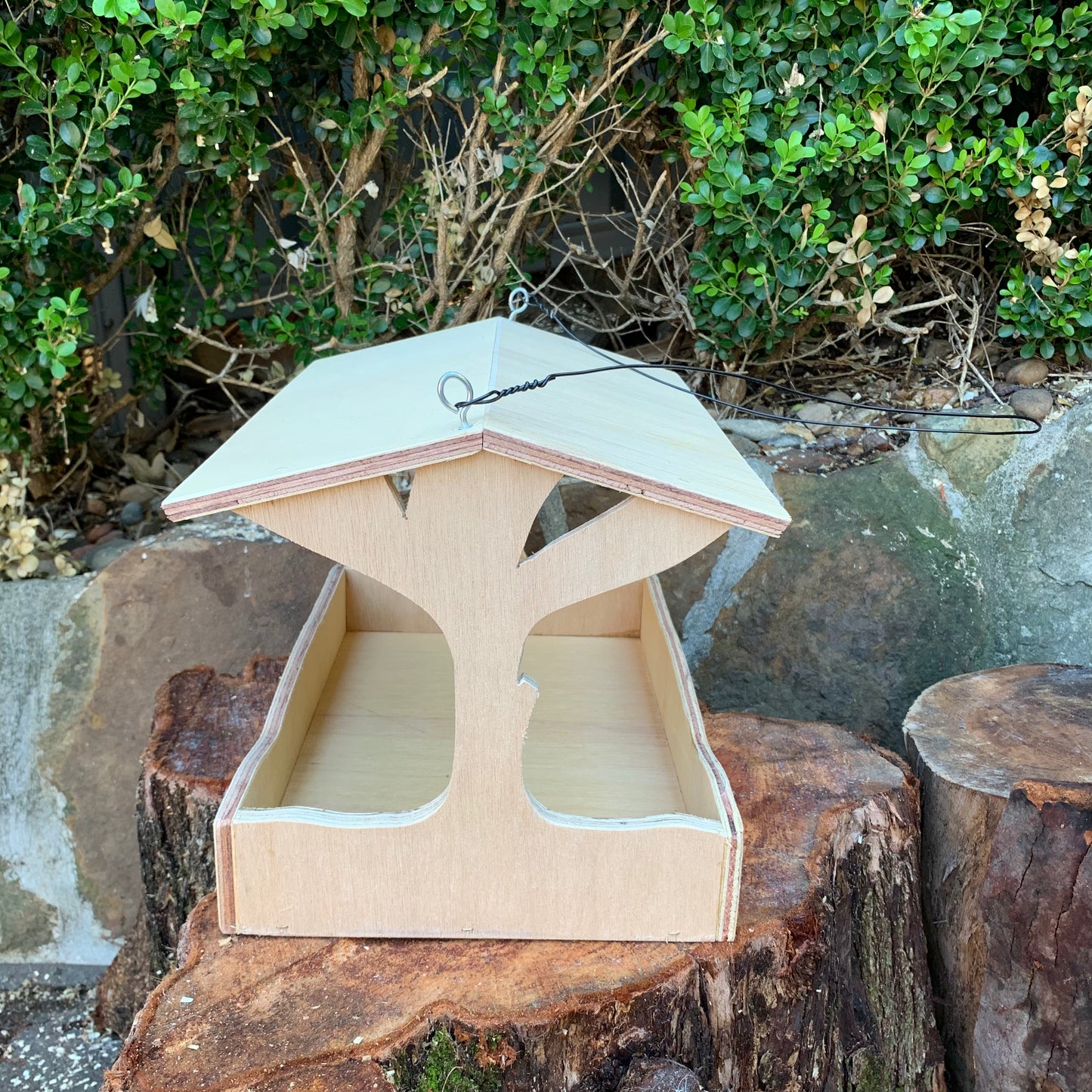 Bird feeder exterior use