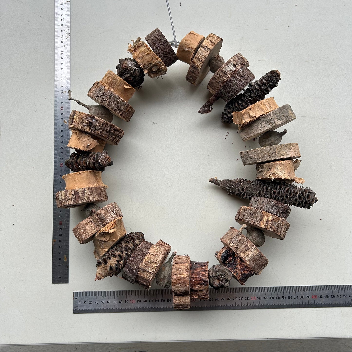 Natural Bird Ring Macaw