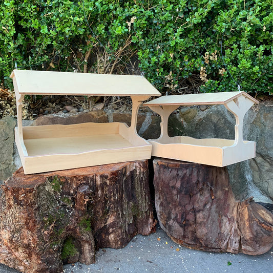 Bird feeder exterior use