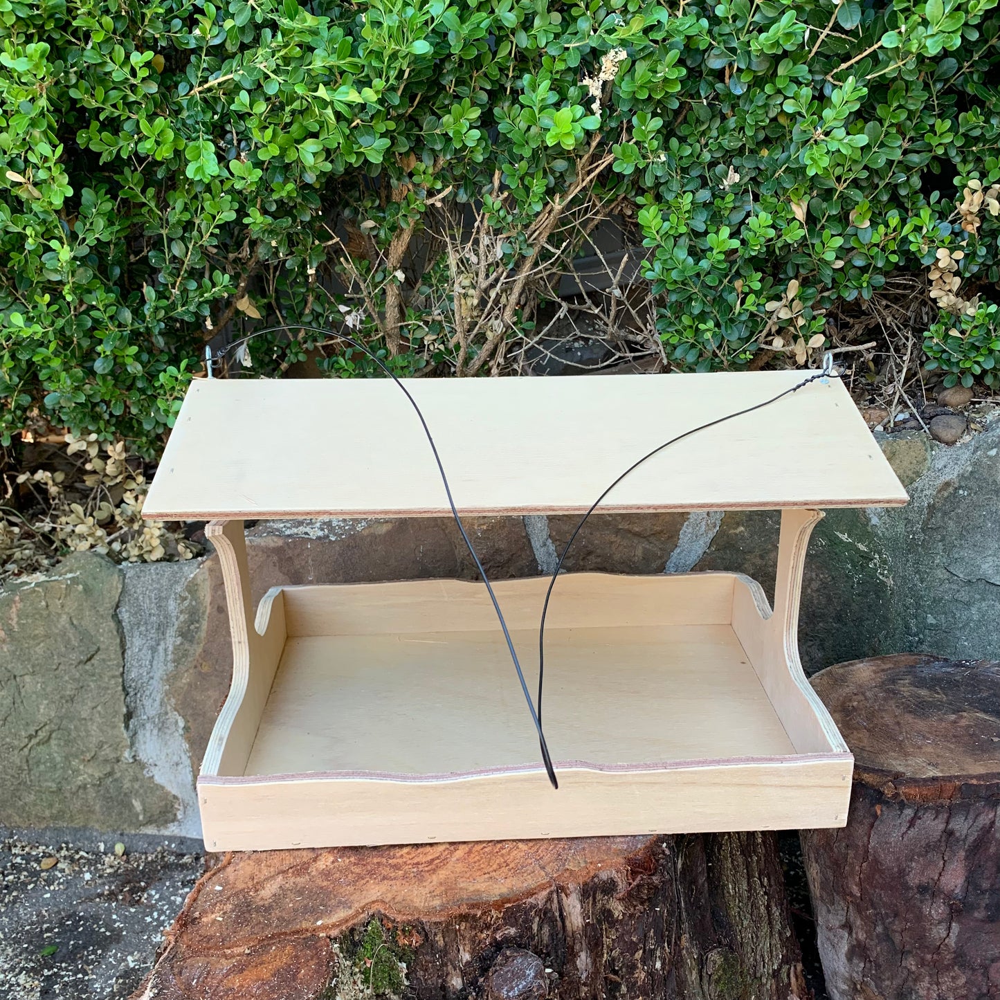 Bird feeder exterior use