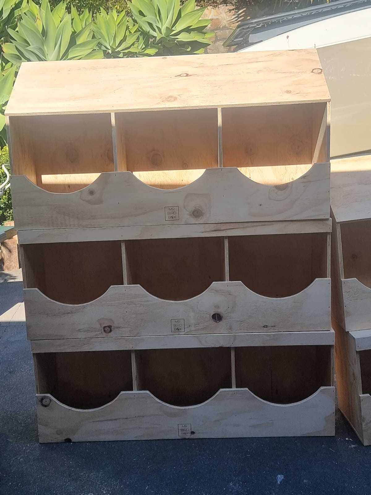 Brahma chicken nest box large