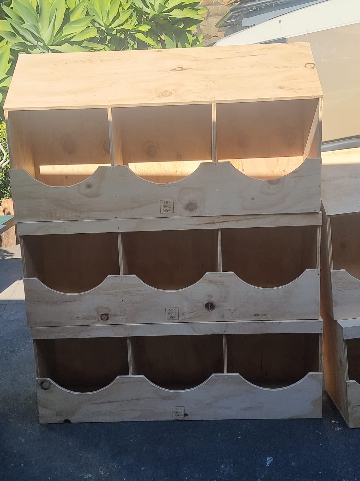 Brahma chicken nest box large