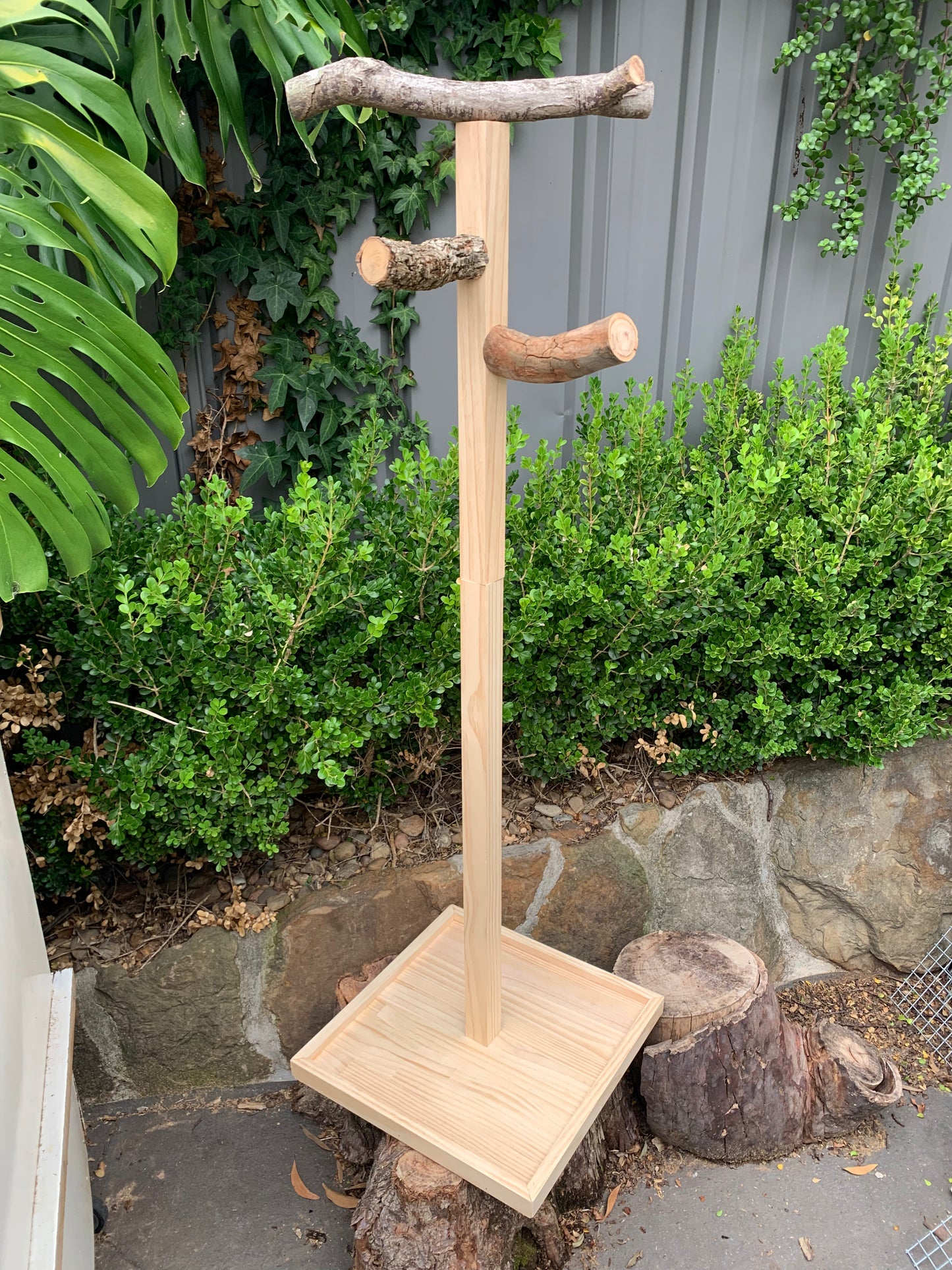 Bird stand 3 perches