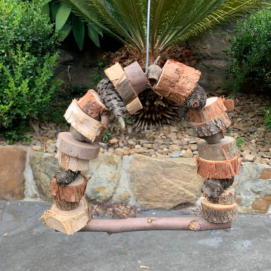 Natural Bird Swing Large