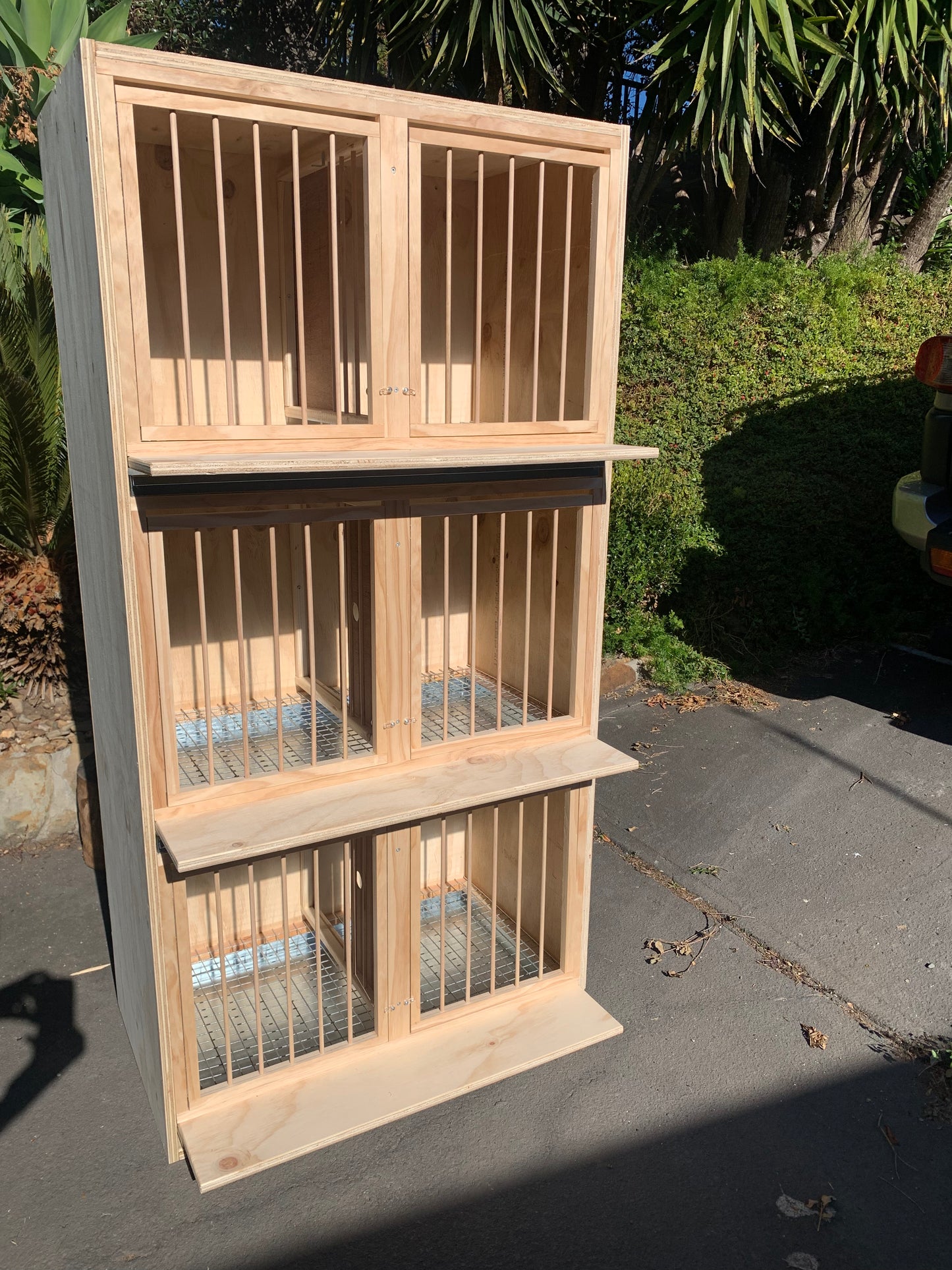 Pigeon Pairing and Breeding Cabinet With Trays