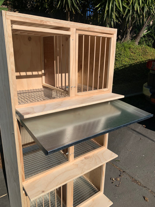 Pigeon Pairing and Breeding Cabinet With Trays