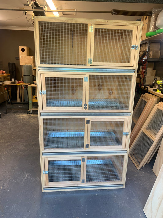 Pigeon or Poultry Breeding Cabinet With Trays