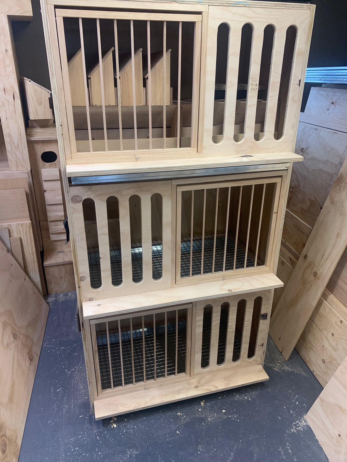 Dowelled Cage Front