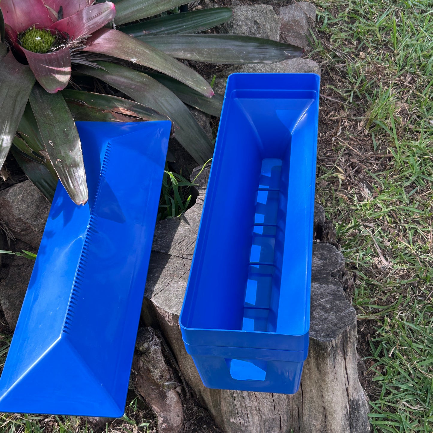 Hopper Feeder Plastic Long