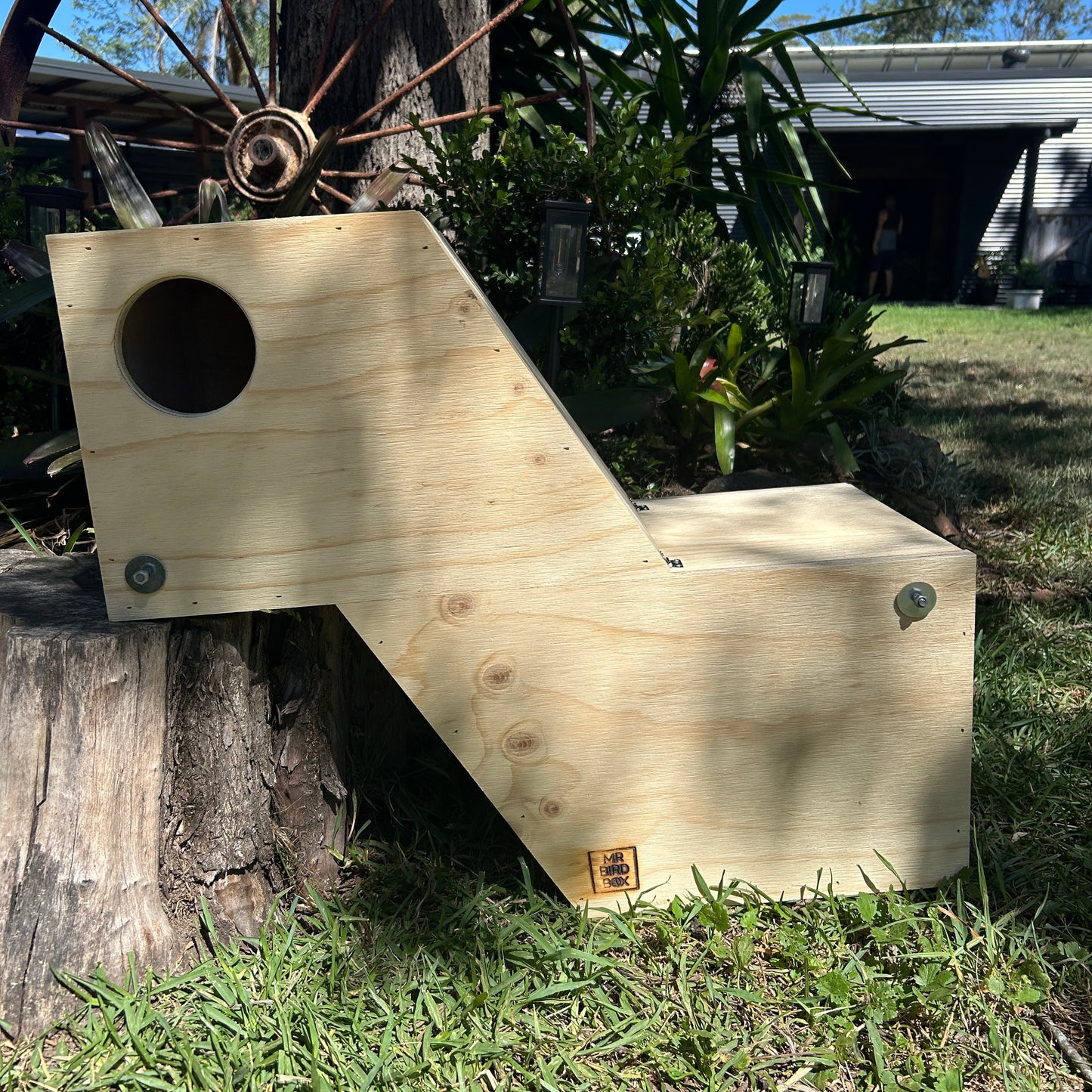 Parrot nest box Z-shape large