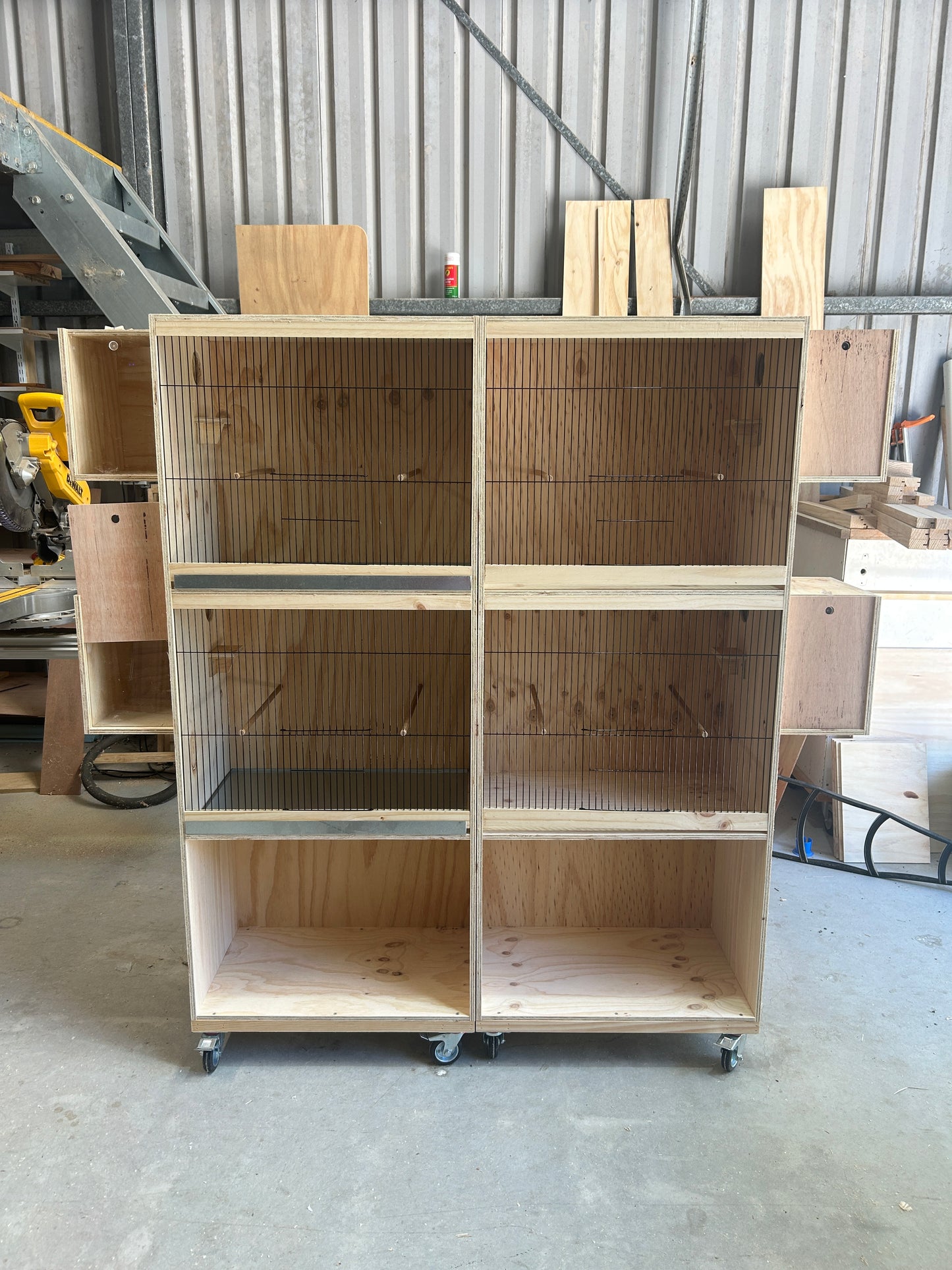 Breeding Cabinet With External Nest Box