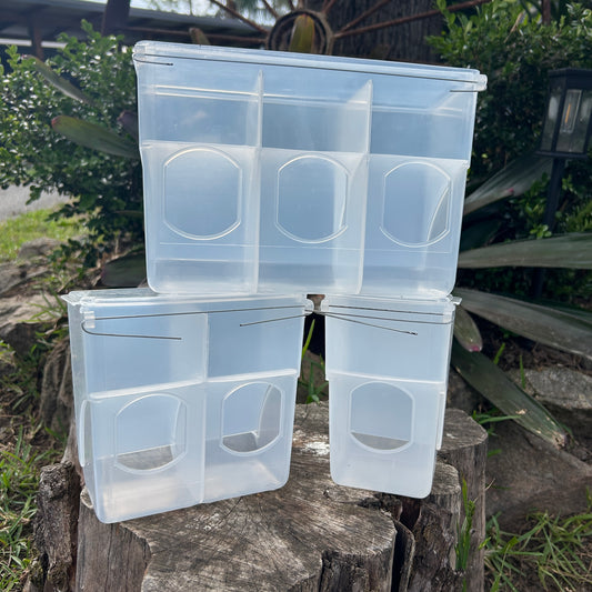 Bird Feeder With Seed Hopper