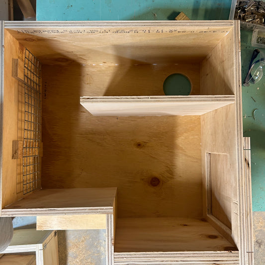 Parrot nest box extra large labyrinth