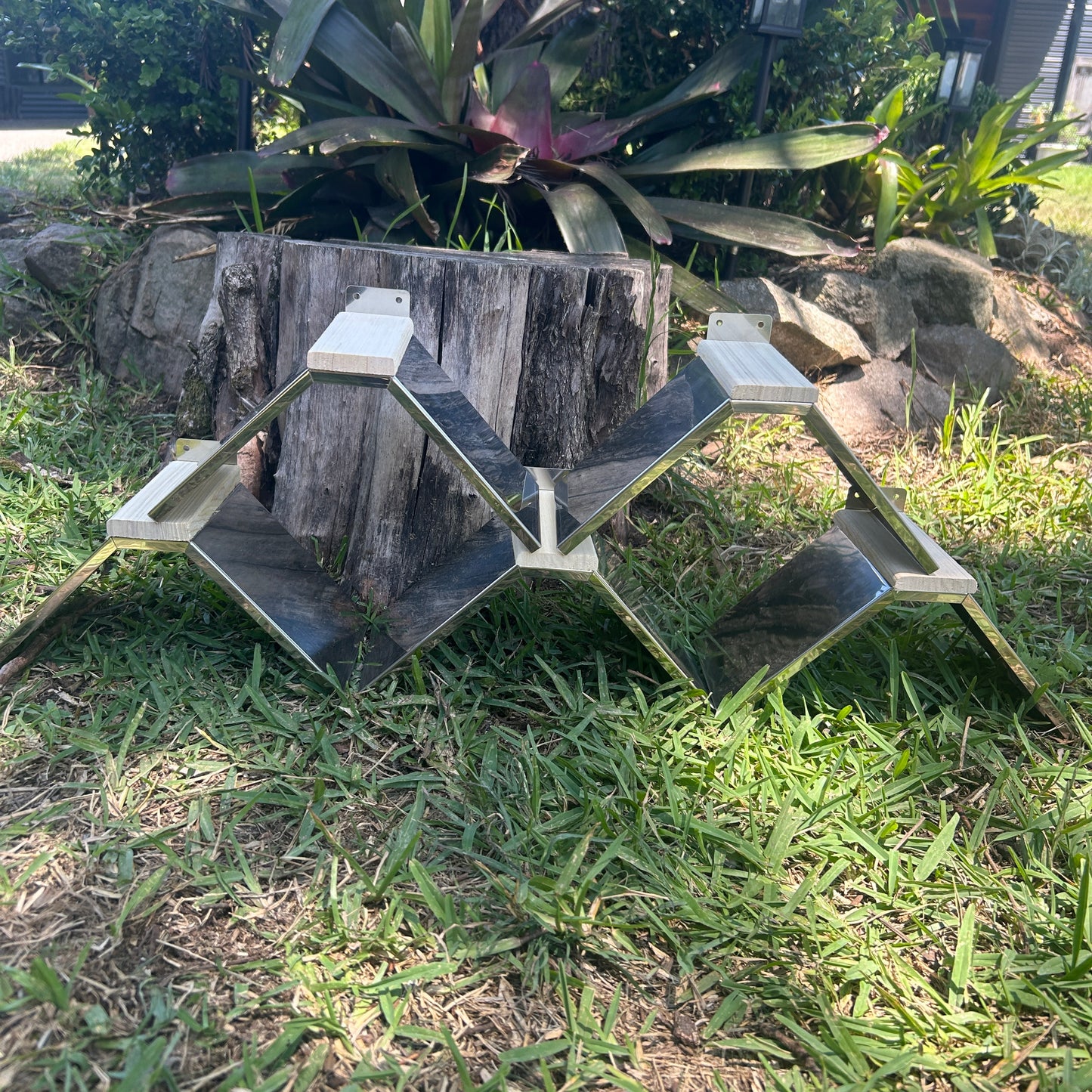 Pigeon Dove V- Perch Stainless Steel Set Of 5