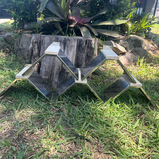 Pigeon Dove V- Perch Stainless Steel Set Of 5