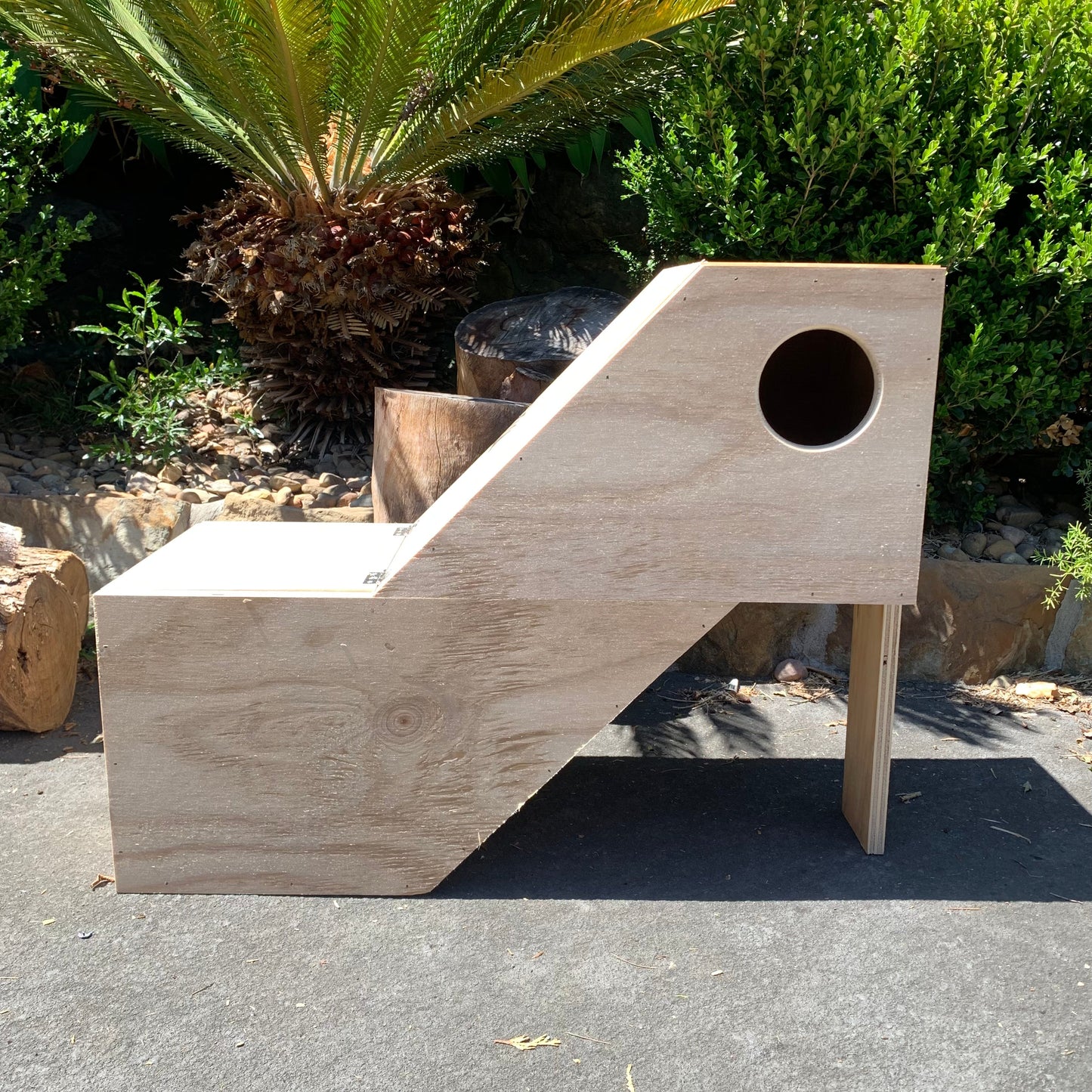 Parrot nest box Z-shape large