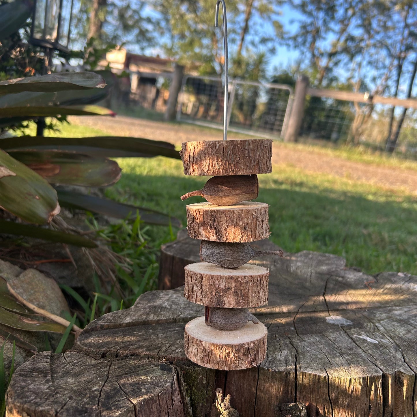 Natural Bird Toy Mini Kebab