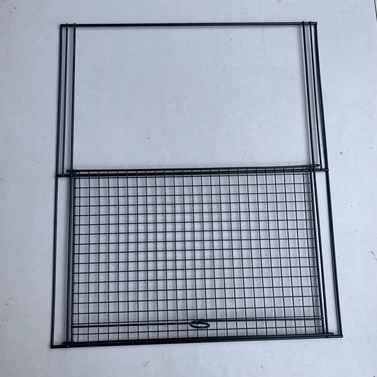 Suspended Aviary Or Cage Door Black