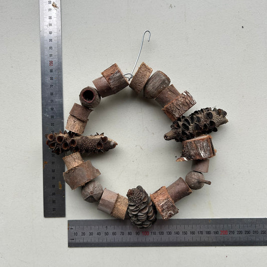 Natural Bird Ring Budgie