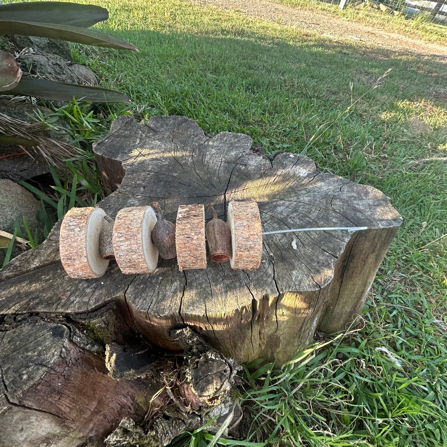 Natural Bird Toy Mini Kebab