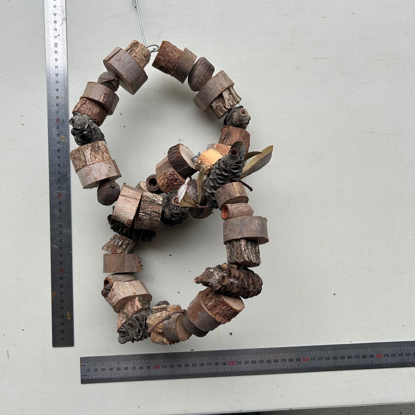 Natural Bird Rings Toy Double Large