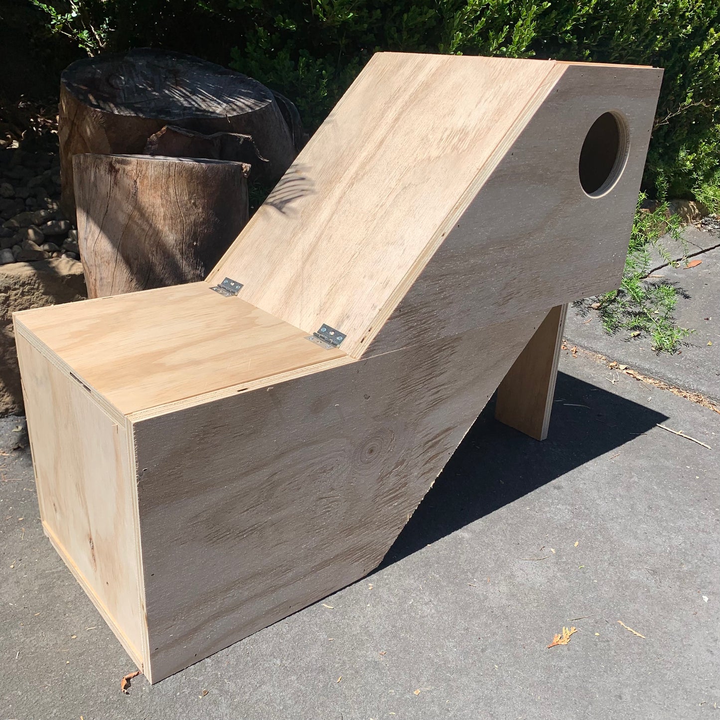 Parrot nest box Z-shape medium