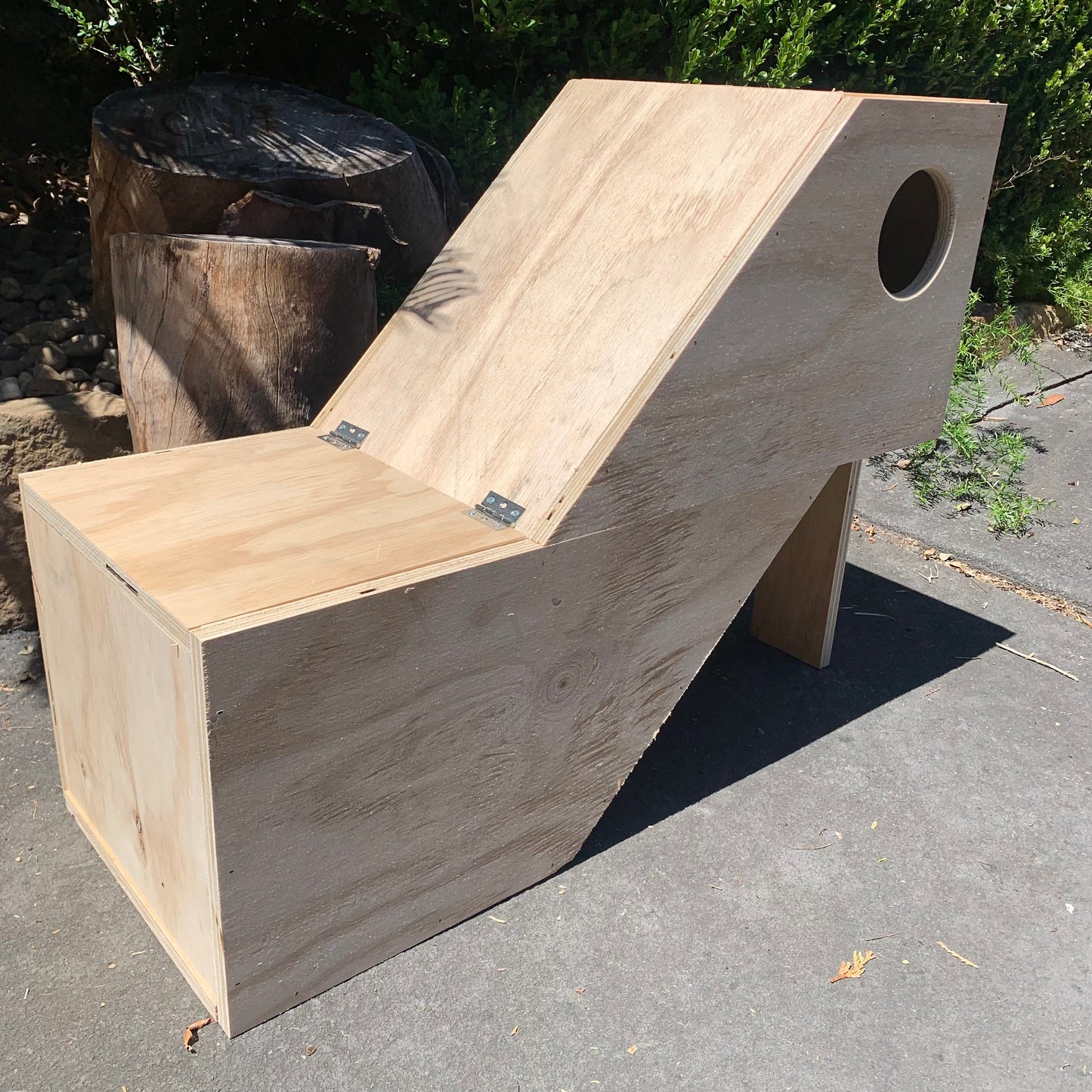 Parrot nest box Z-shape large