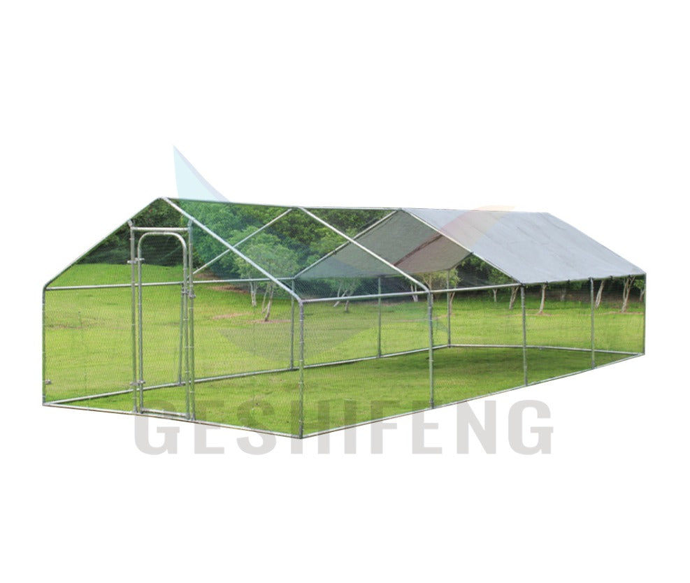 Chicken coop 8 x 3 x 1.95m