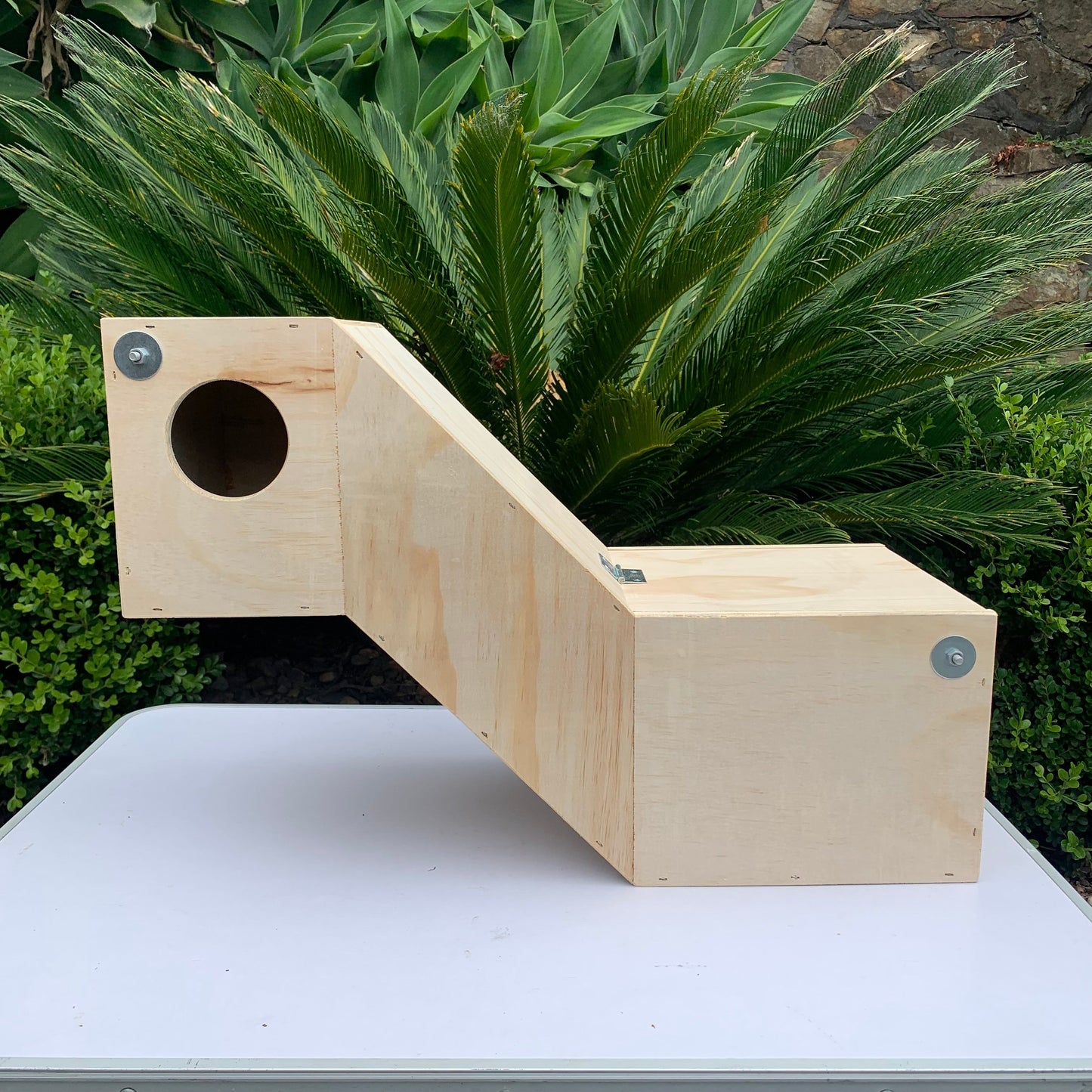 Parrot nest box Z-shape large