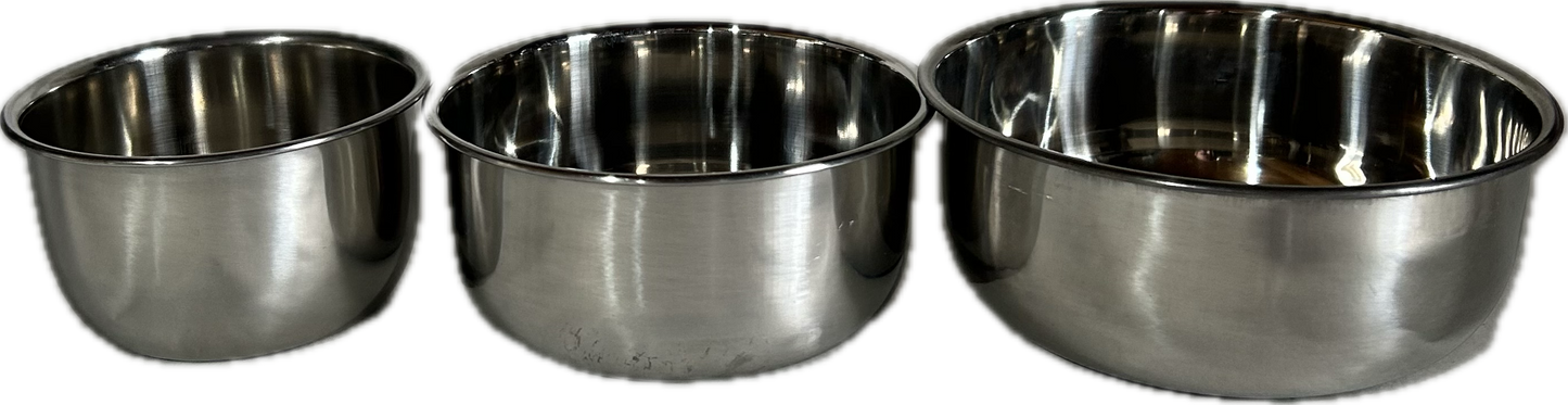 Stainless Steel Bowls For Swivel Bird Feeder