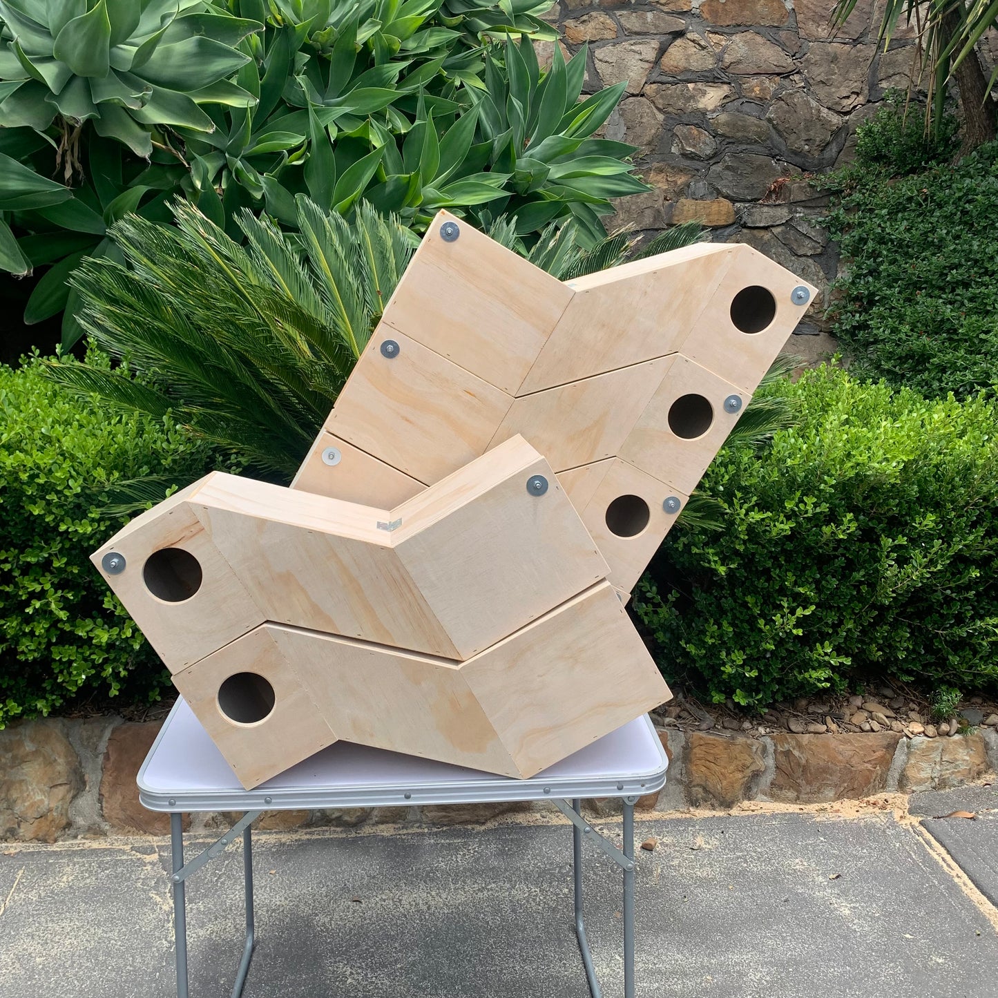 Parrot nest box Z-shape medium