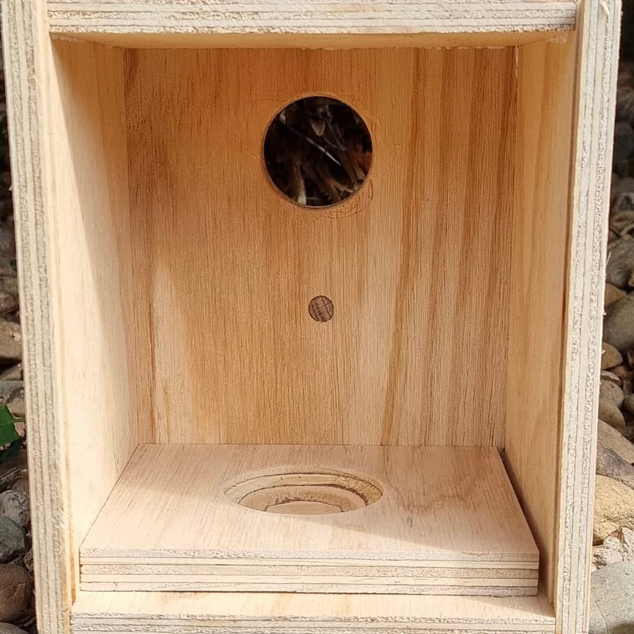 Parrotlet nest box small - cage mount