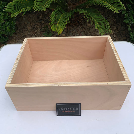 Pigeon nest box open top - premium plywood