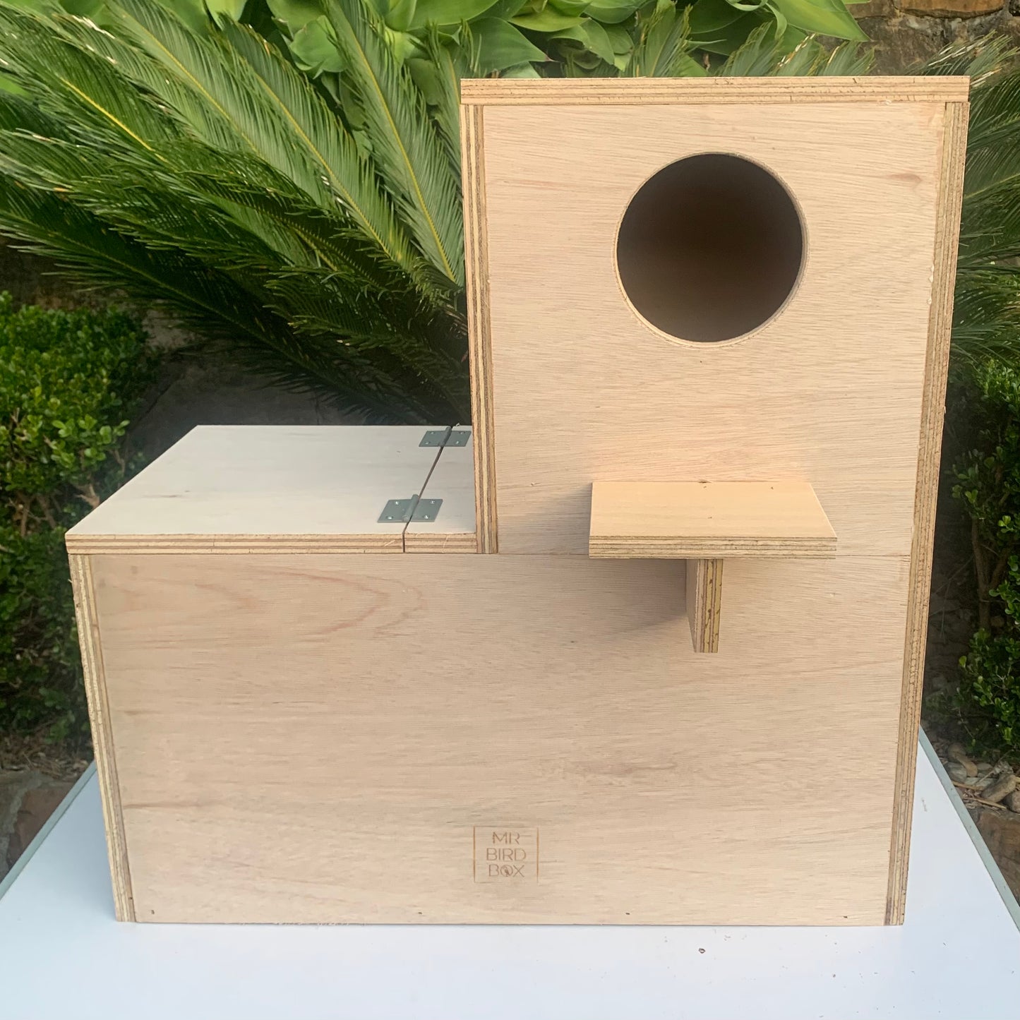 Parrot nest box extra large L shape