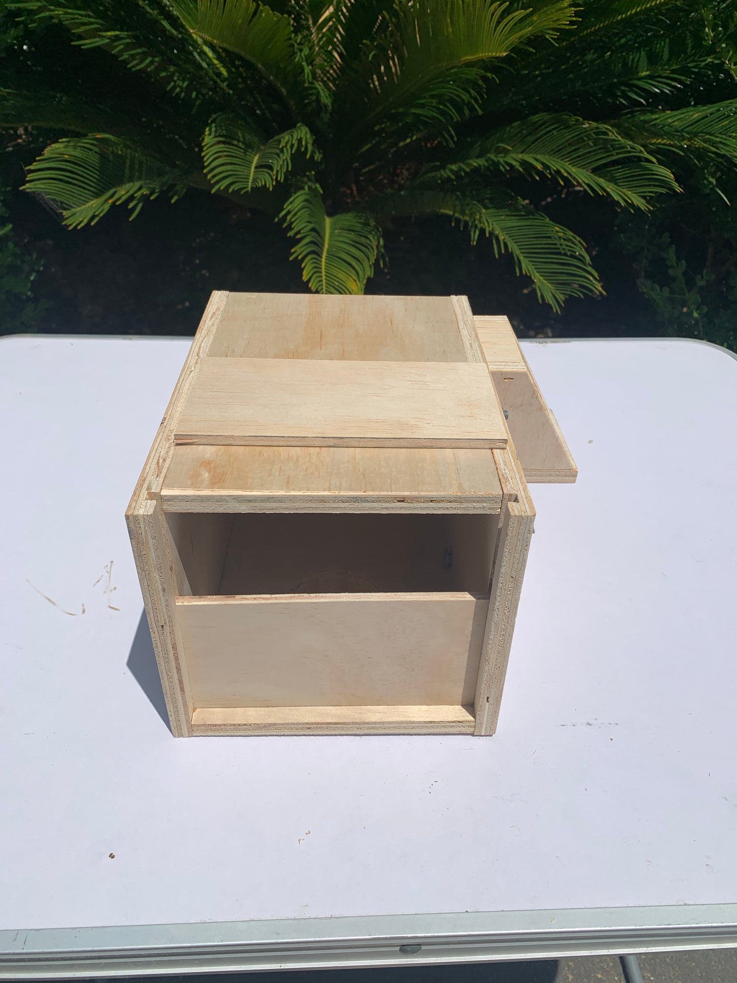 Budgie nest box - cage mount