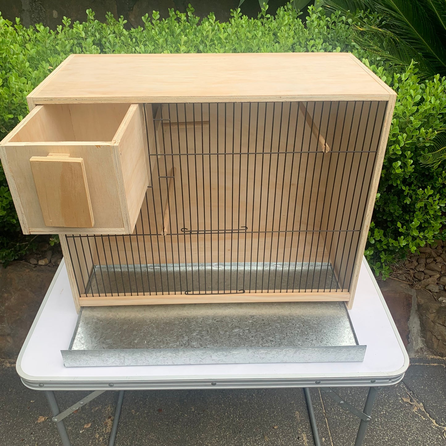 Budgie breeding cabinet